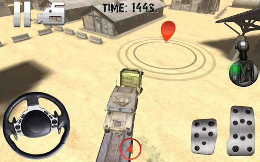 Truck Driving: Army Truck 3D ekran görüntüsü