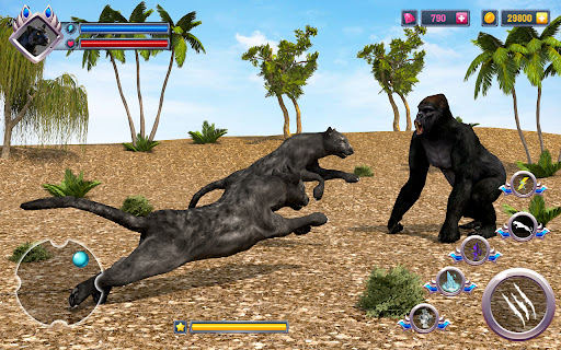 Kara Panter Ailesi Sim 3D ekran görüntüsü