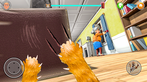 Kitty vs Granny - Kedi Sim 3D ekran görüntüsü