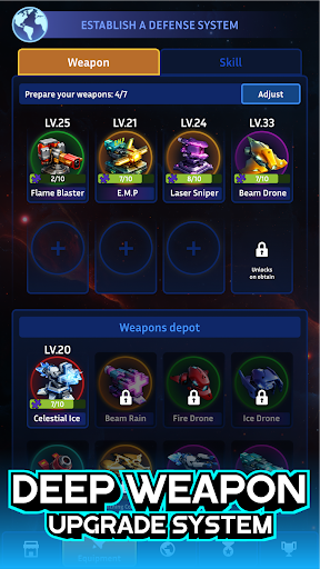 Space Hole: Idle Tower Defense ekran görüntüsü