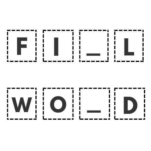 Fill Word - Fill Missing Words
