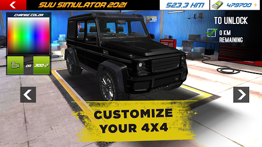 Extreme SUV Driving Simulator ekran görüntüsü