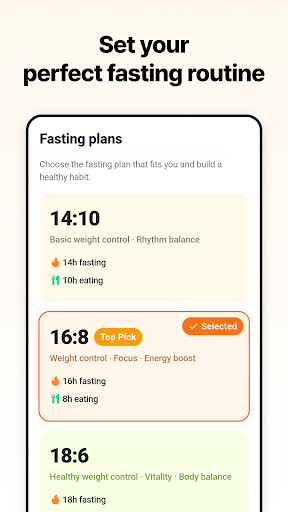 HeyFast: Intermittent Fasting ekran görüntüsü