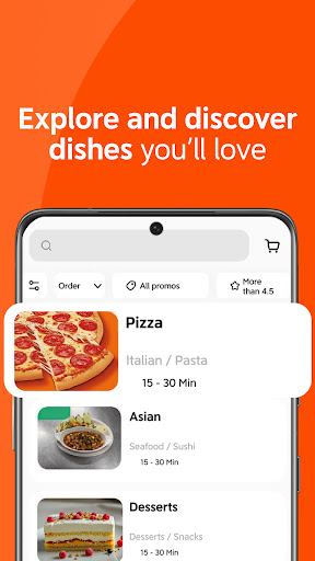DiDi Food: Express Delivery ekran görüntüsü
