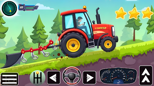 Farm Tractor Vehicles for Kids ekran görüntüsü