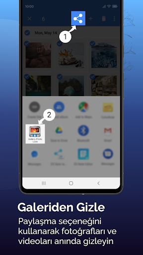 Fotoğrafı gizle-Photo Lock App ekran görüntüsü