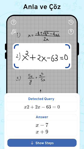 AI Math Scanner- Math Solution ekran görüntüsü