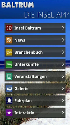 BaltrumApp ekran görüntüsü