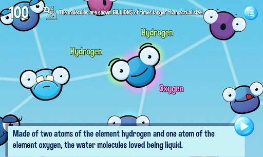 Matty the Water Molecule Game ekran görüntüsü