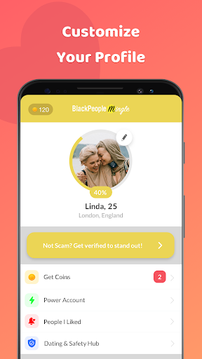 Black Dating: Chat, Meet, Date ekran görüntüsü
