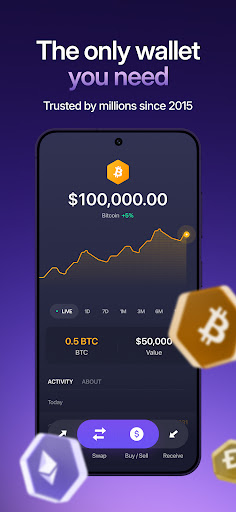 Exodus: Crypto Bitcoin Wallet ekran görüntüsü
