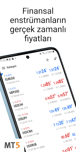 MetaTrader 5 ekran görüntüsü