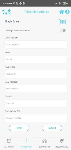 Cisco Product Verifier ekran görüntüsü