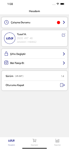 Loji - Kurye ekran görüntüsü