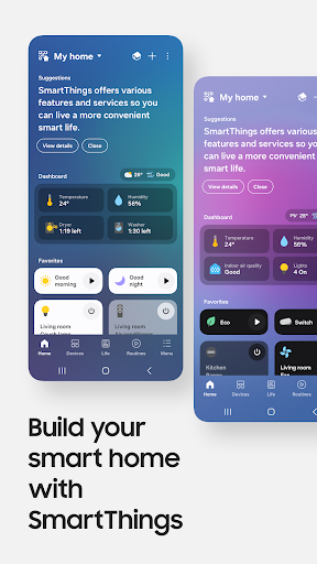 SmartThings ekran görüntüsü