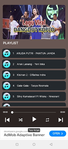 Lagu Viral Dangdut Koplo 2025 ekran görüntüsü