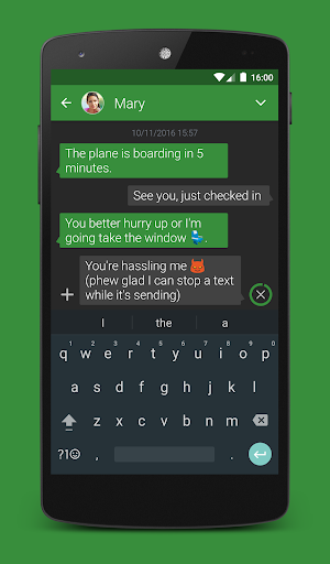 Textra SMS ekran görüntüsü