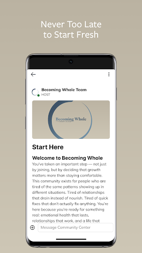 Becoming Whole ekran görüntüsü