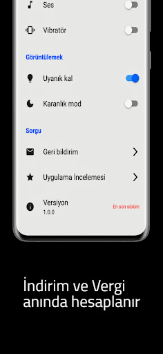 İndirim Hesaplayıcı ekran görüntüsü
