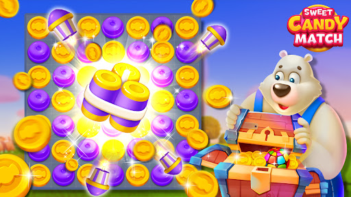 Sweet Candy Match: Puzzle Game ekran görüntüsü