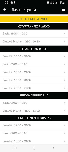 Fit Unity CF ekran görüntüsü