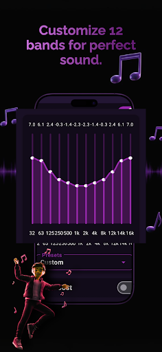 Ekolayzer: Müzik Geliştirici ekran görüntüsü