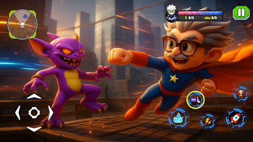 Spider Rope hero Games 3D ekran görüntüsü