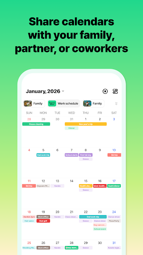 TimeTree - Shared Calendar ekran görüntüsü