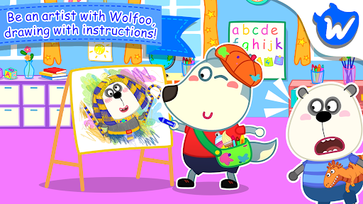Wolfoo World Educational Games ekran görüntüsü