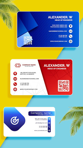 Business Card Maker ekran görüntüsü