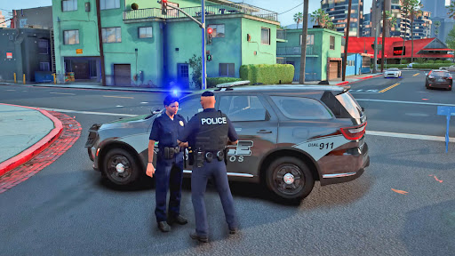 US Police Cop chase car game ekran görüntüsü