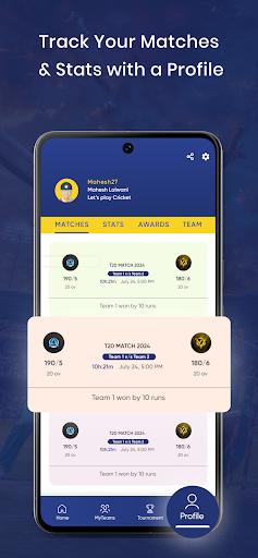 Cric11 - Cricket Scoring App ekran görüntüsü