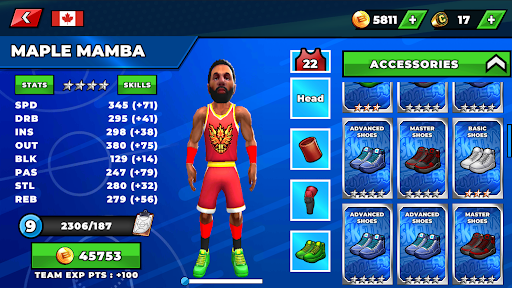 Basketball Slam MyTEAM ekran görüntüsü