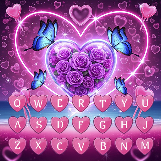Klavye Temaları: love keyboard