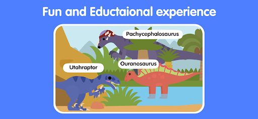 Dinosaur games for kids age 4+ ekran görüntüsü