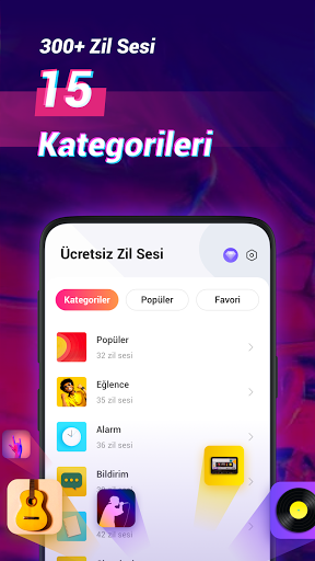 Zil Sesleri İndir - Ringtones ekran görüntüsü