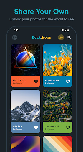 Backdrops - Wallpapers ekran görüntüsü