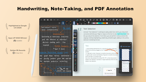 Not: El yazısı,Notlar,PDF'ler ekran görüntüsü