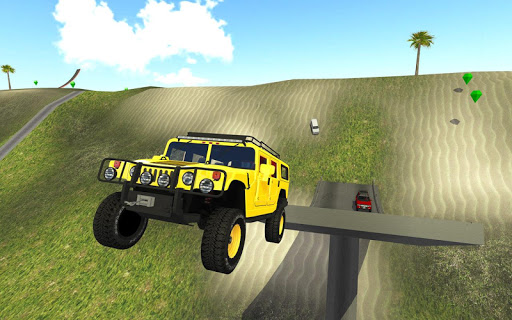 Offroad SUV Stunt Jeep Driving ekran görüntüsü