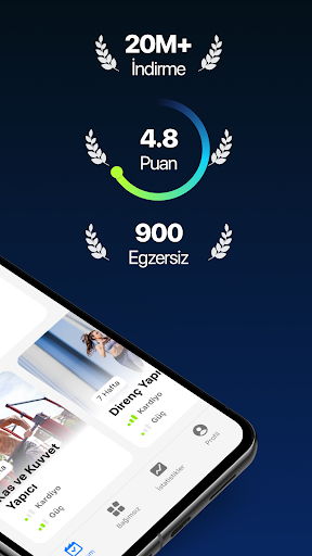 Fitify: Evde egzersiz programı ekran görüntüsü