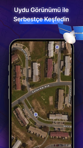 MapXplorer: Navigasyon, Radar ekran görüntüsü