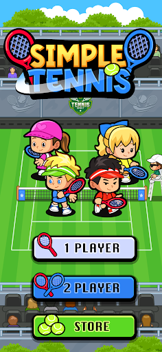 Super Simple Tennis ekran görüntüsü