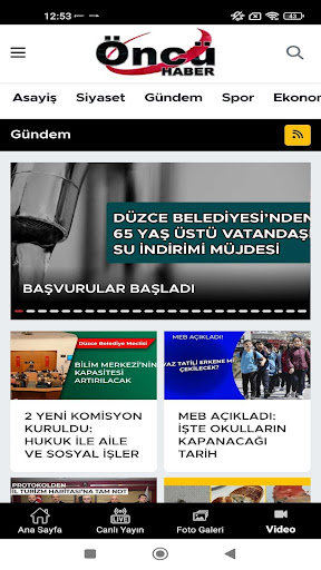Öncü Haber ekran görüntüsü