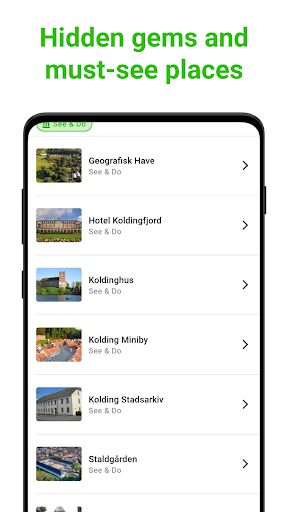 Kolding Tour Guide:SmartGuide ekran görüntüsü
