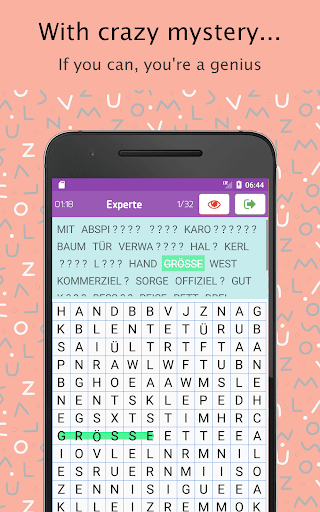 Word Search: German Dictionary ekran görüntüsü