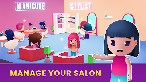 Idle Beauty Salon Tycoon ekran görüntüsü