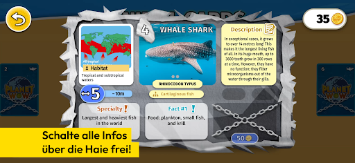PLANET WOW Sharks ekran görüntüsü