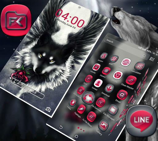 Wolf Launcher Theme ekran görüntüsü