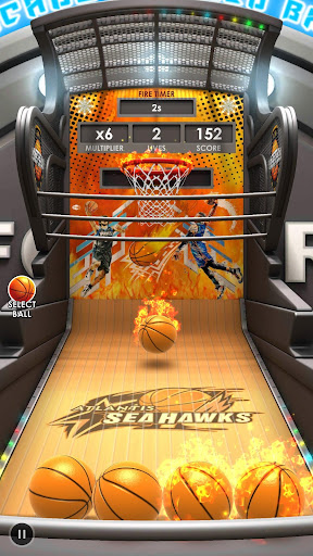 Basketball Flick 3D ekran görüntüsü
