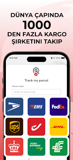 TrackGlobal: Kargo Takip ekran görüntüsü
